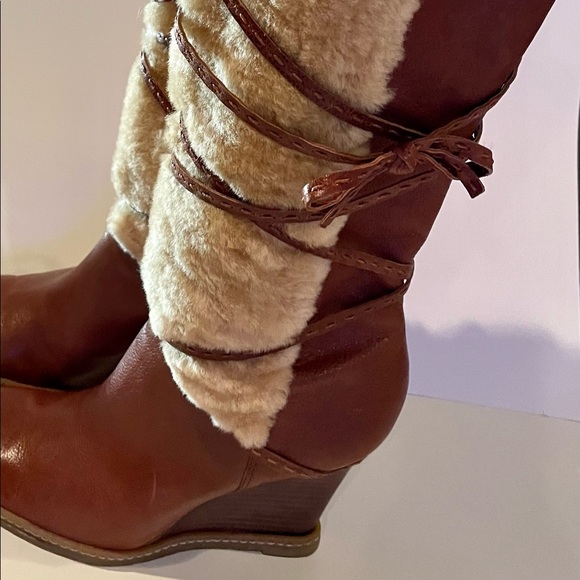 SOLD: Vince Camuto Brown leather boots size 9 made in Brazil SOLD - Picture 9 of 16